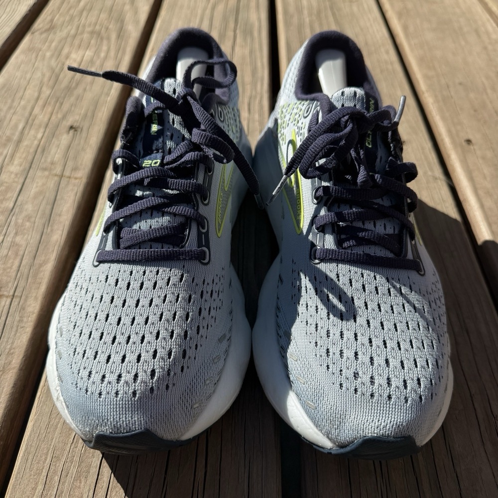 Brooks Women's Athletic Shoes - Gray with Lime Accents - Picture 4 of 11